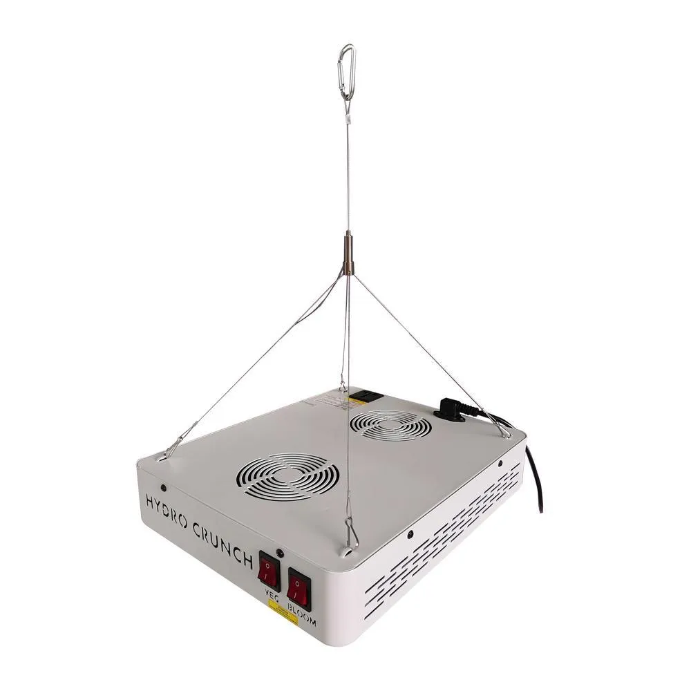 1200-Watt Equivalent Veg/Bloom Full Spectrum LED Plant Grow Light Fixture with Grow Tent and Ventilation System, photo 11 of 19