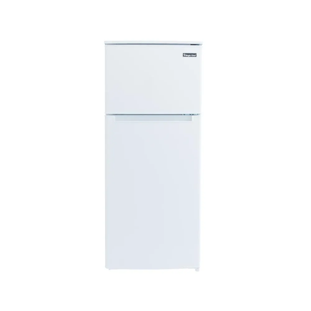 4.5 cu. ft. 2 Door Mini Fridge in Stainless Look with Freezer, photo 12 of 13