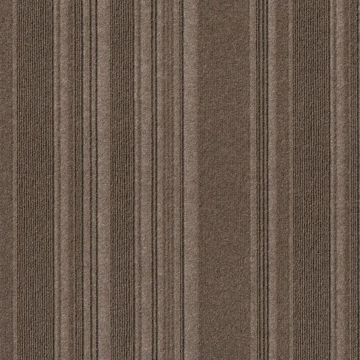 Foss Peel and Stick First Impressions Barcode Rib O. Blue 24 in. x 24 in. Commercial Carpet Tile (15 Tiles/Case), photo 5 of 11