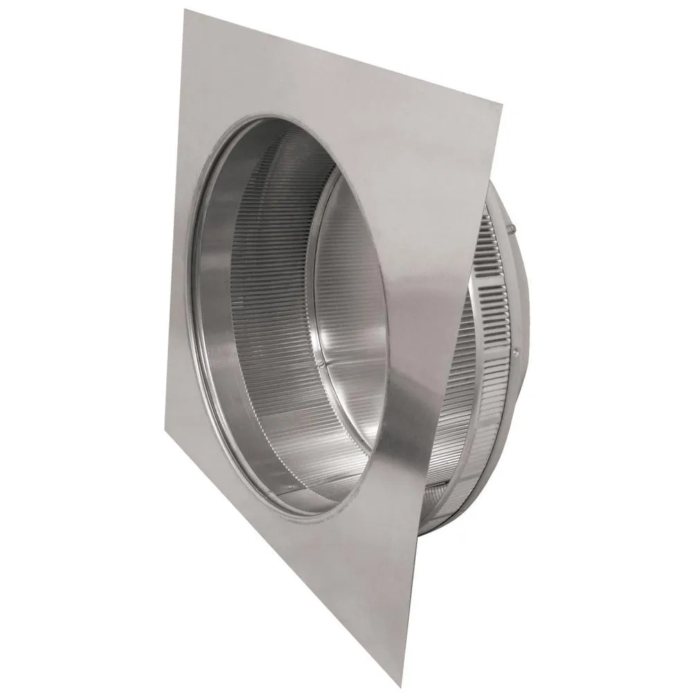 Active Ventilation 14 in. Dia Aluminum Roof Louver Exhaust Vent in Mill Finish, photo 8 of 12
