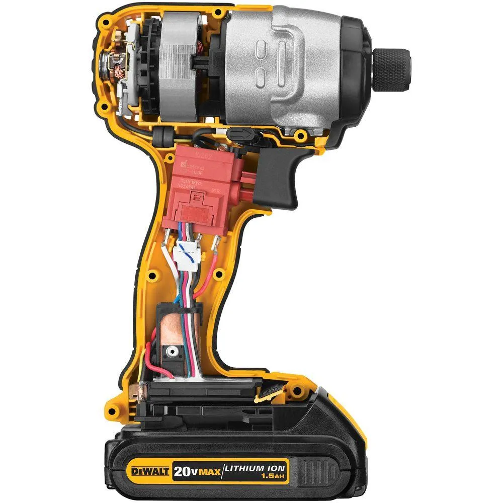 DEWALT 20-Volt MAX Lithium-Ion Cordless 1/4 in. Impact Driver (Tool-Only), photo 5 of 14