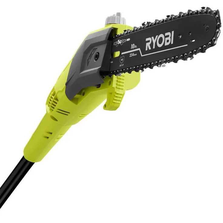 RYOBI 110 MPH 525 CFM 40-Volt Lithium-Ion JetFan Leaf Blower and 10 in. 40-Volt Pole Saw with4.0Ah Battery andCharger Included, photo 2 of 9