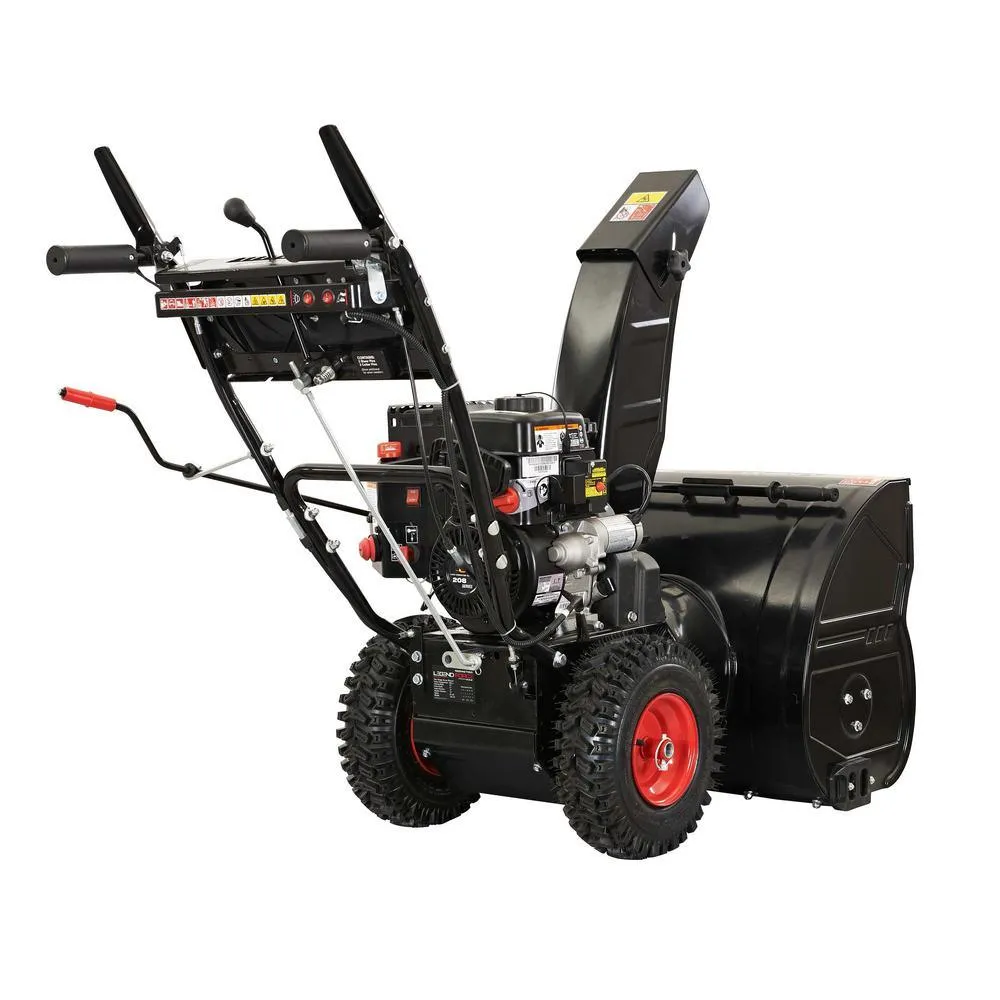 24 in. Two-Stage Gas Snow Blower with Electric Start, photo 7 of 11