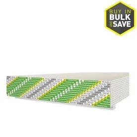 (Common: 3/8 in × 4 ft x 8-ft; Actual: 0.375 in × 4 ft × 8 ft) Drywall Panel