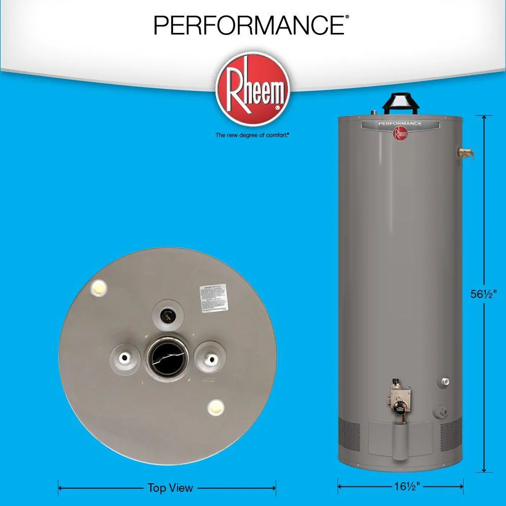 Performance Manufactured Housing 29 Gal. Tall 6 Year 32,000 BTU Convertible Natural Gas/LP Tank Water Heater, photo 2 of 7