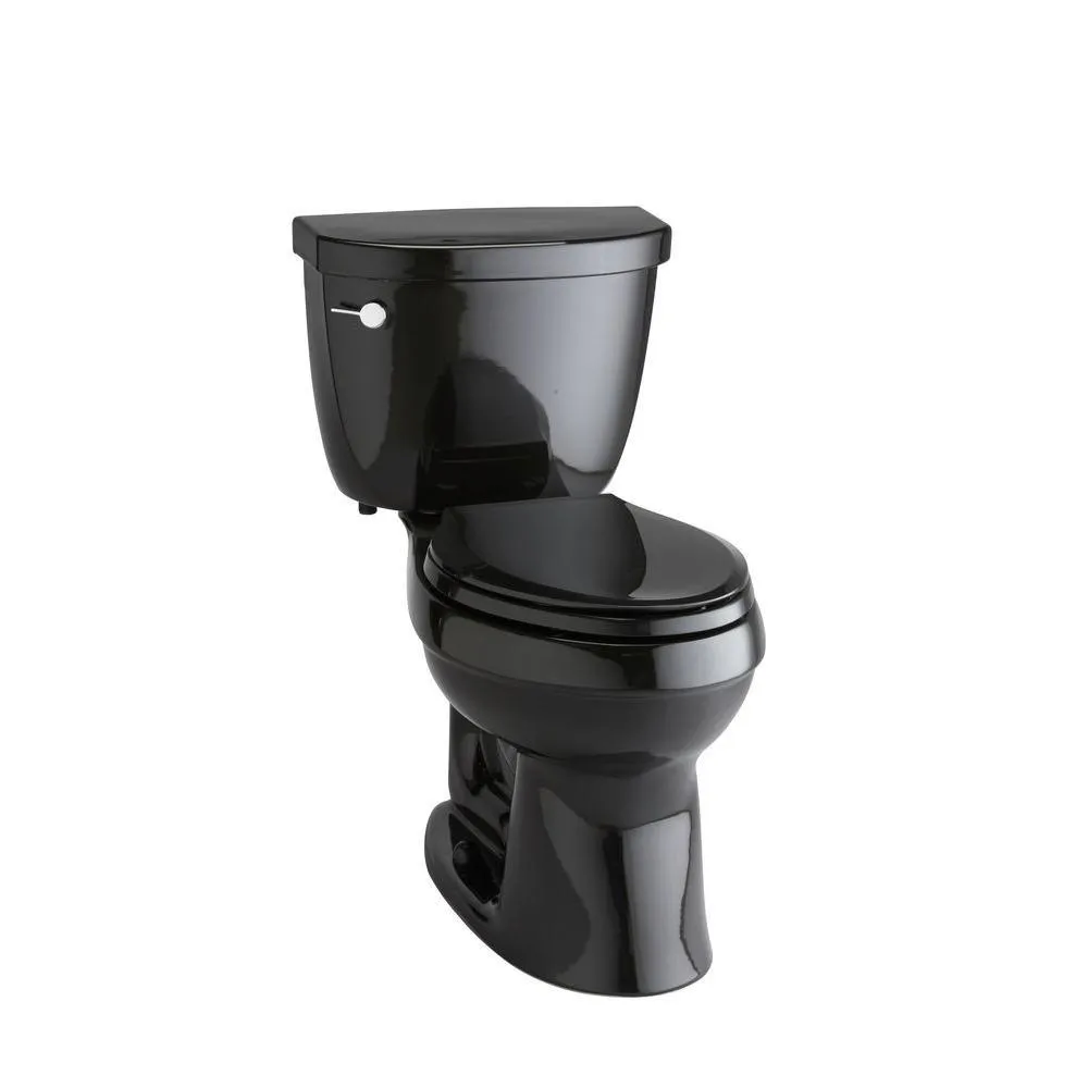 Cimarron Comfort Height 2-Piece 1.6 GPF Single Flush Elongated Toilet with AquaPiston Flushing Technology in White, photo 14 of 15