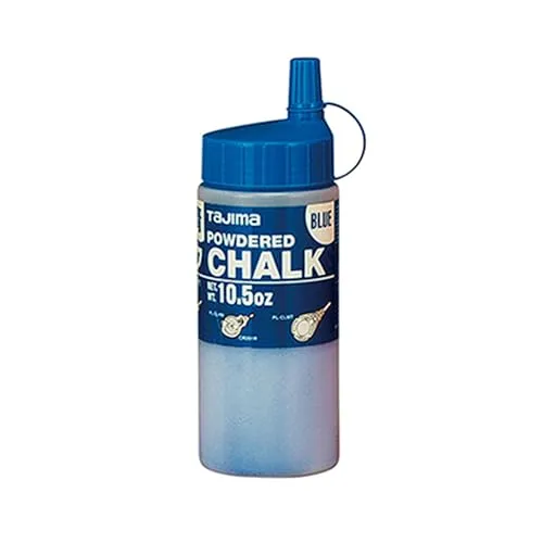 Tajima Tool Tajima CHALK-RITE Micro Chalk, Blue Ultra-Fine Snap-Line Chalk, 10.5 oz Bottle with Easy-Fill Nozzle, photo 2 of 4