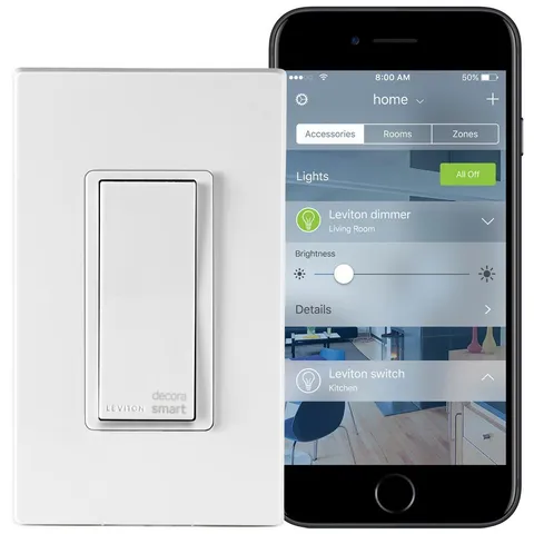 Decora Smart 15 Amp Light Switch Works with Apple HomeKit Wallplate Included