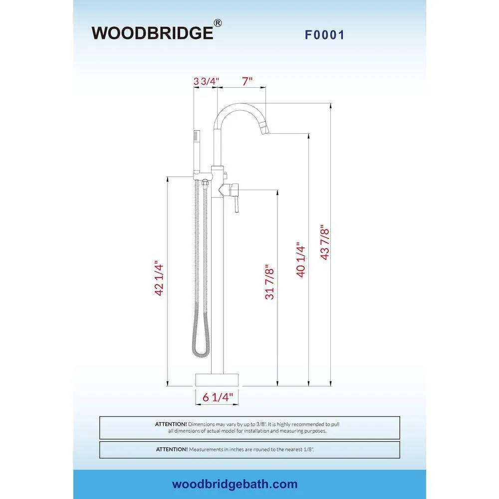 WOODBRIDGE Alacant 67 in. Acrylic Flatbottom Double Slipper White Freestanding Bathtub with Brushed Nickel Faucet, Overflow and Drain, photo 6 of 12