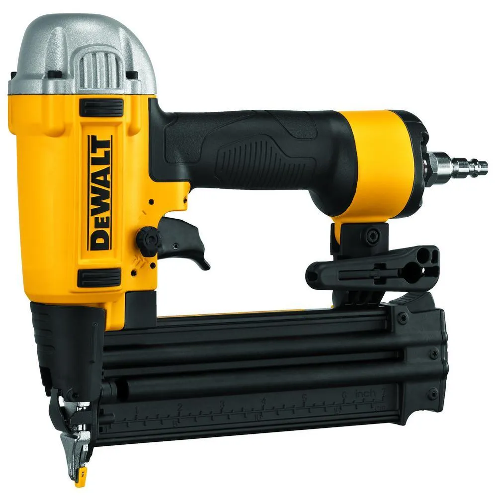 DEWALT 18-Gauge Brad Nailer and 6 Gal. Heavy Duty Pancake Electric Air Compressor Combo Kit with Bonus Pin Nailer, photo 6 of 10