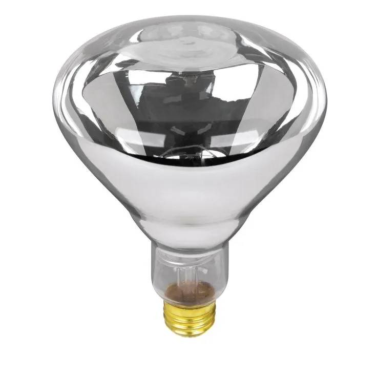 Feit Electric 125-Watt Clear BR40 Dimmable Incandescent 120-Volt Infrared Heat Lamp Light Bulb (1-Bulb), photo 4 of 4