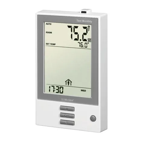 7 Day Intuitive Programmable Thermostat with Floor Sensor for 120 or 240-Volt Floor Heating Systems