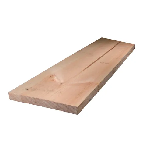 1 in thick · 6 in wide · 4 ft long Pine Board (#2/BTR)