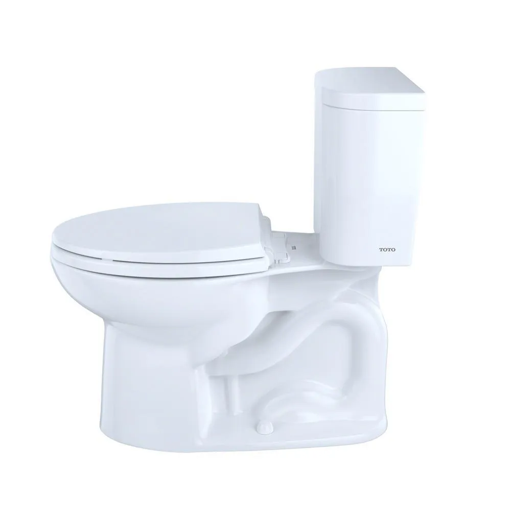 TOTO Entrada 2-Piece 1.28 GPF Single Flush Elongated Toilet in Sedona Beige, photo 9 of 9