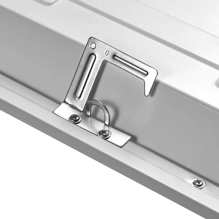 Commercial Electric 2 ft. x 4 ft. 500 Watt Equivalent Integrated LED White Troffer Light 3 CCT with up to 5500 Lumen Select, photo 11 of 11