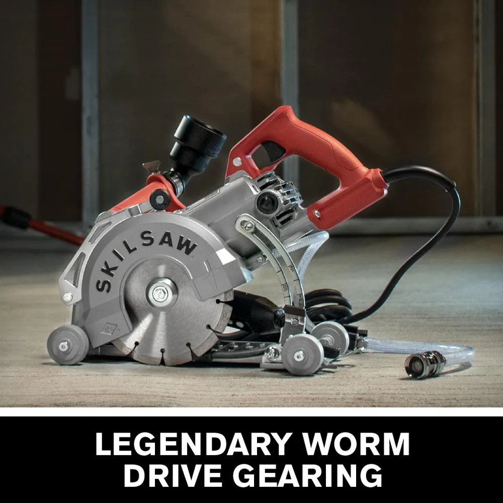 SKILSAW 7 in. 15 Amp Corded Medusaw Aluminum Worm Drive Circular Saw for Concrete, photo 2 of 7