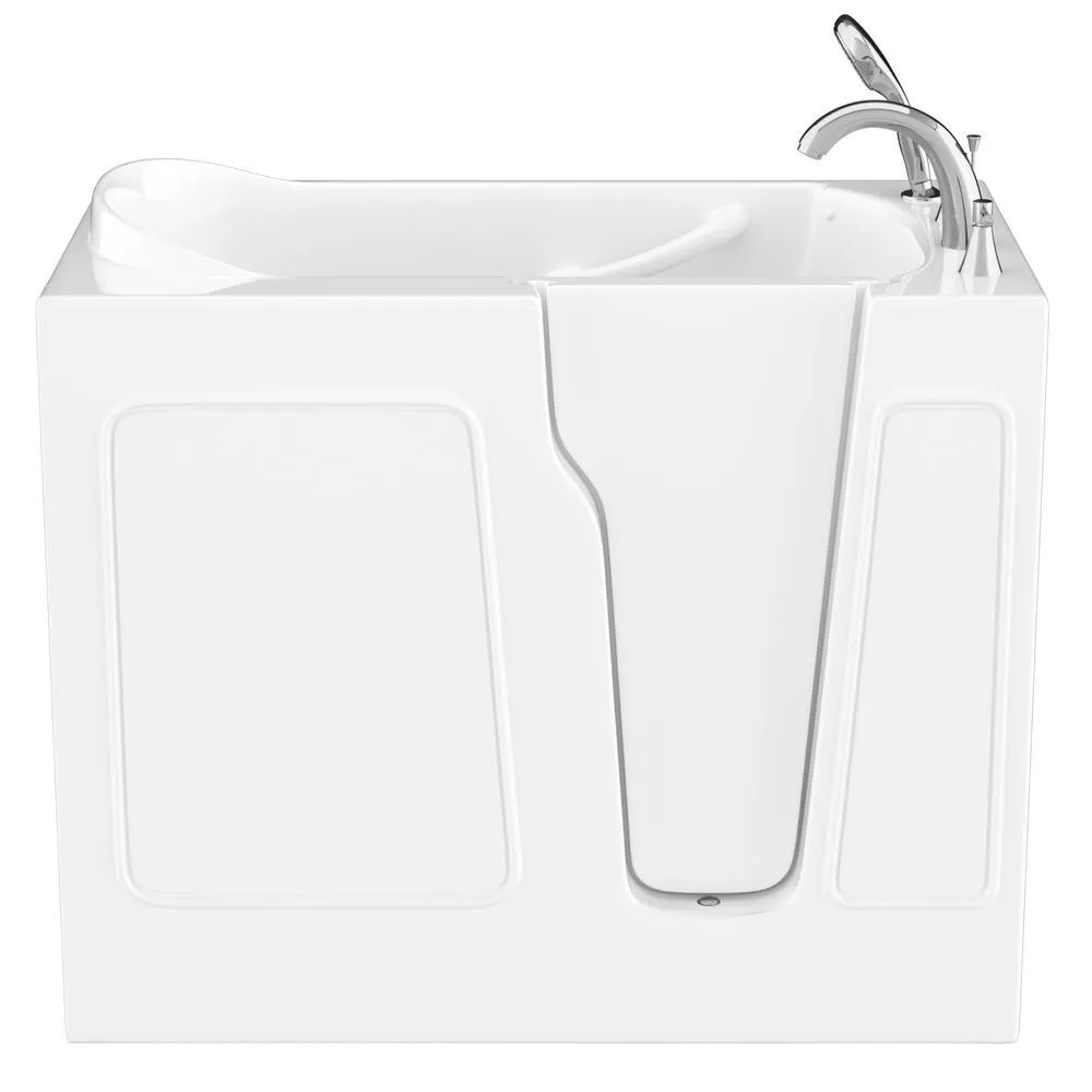 Universal Tubs HD Series 26 in. x 46 in. Right Drain Quick-Fill Walk-In Soaking Bathtub in White, photo 13 of 22