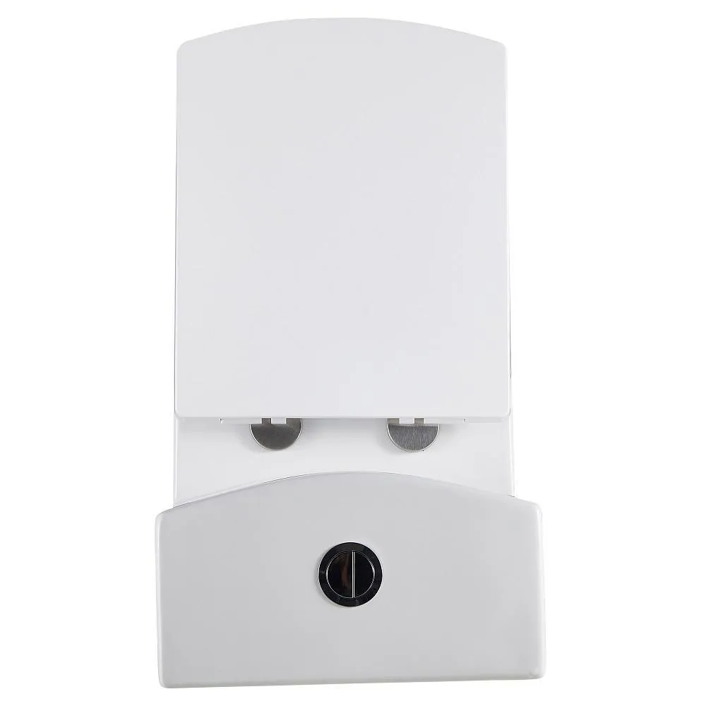 1-Piece 1.28 GPF Dual Flush High Efficiency Elongated Toilet in White, Seat Included, photo 4 of 7