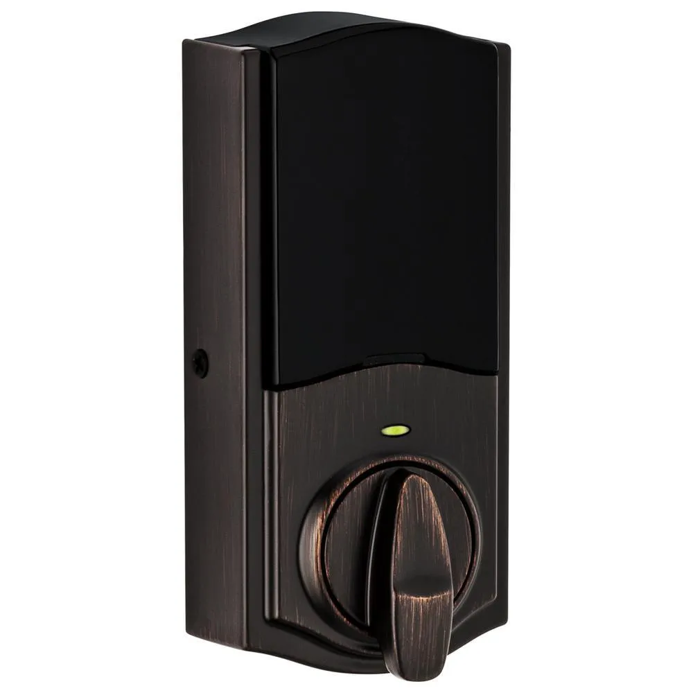 Kwikset Z-Wave SmartCode 888 Venetian Bronze Single Cylinder Electronic Deadbolt Featuring SmartKey Security, photo 2 of 5