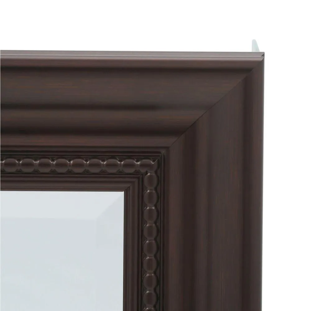 15 in. x 26 in. Framed Recessed or Surface-Mount Bathroom Medicine Cabinet in Oil Rubbed Bronze, photo 4 of 4
