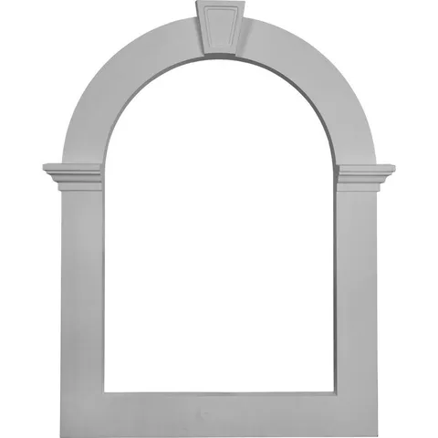 2 × 22 × 32 in Gable Louver Trim Vent for Use with GVCA22X32