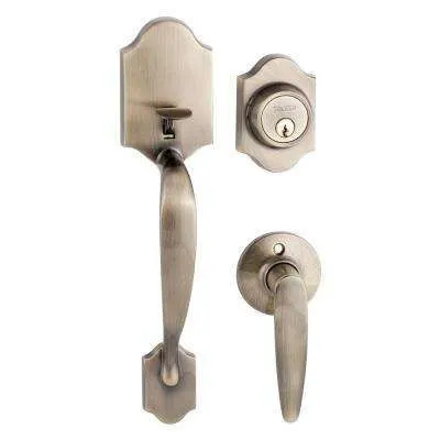 Canterbury Venetian Bronze Single Cylinder Door Handleset