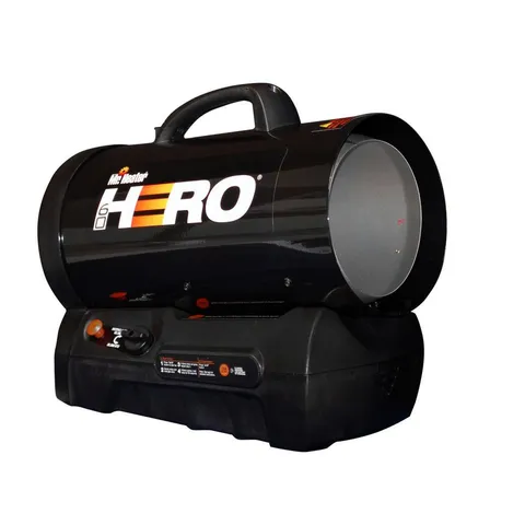 60,000 BTU Forced Air Propane Hero Heater