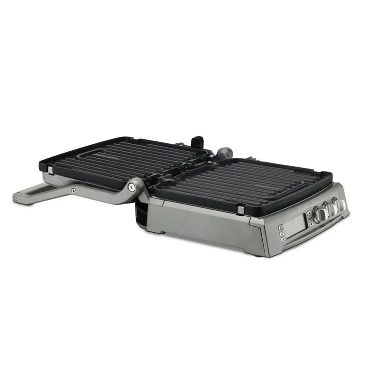 Griddler Elite 240 sq. in. Brushed Stainless Steel Non-Stick Indoor Grill, photo 2 of 4