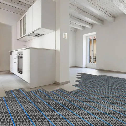 HeatMatrix 161 sq. ft. Uncoupling Membrane Mat