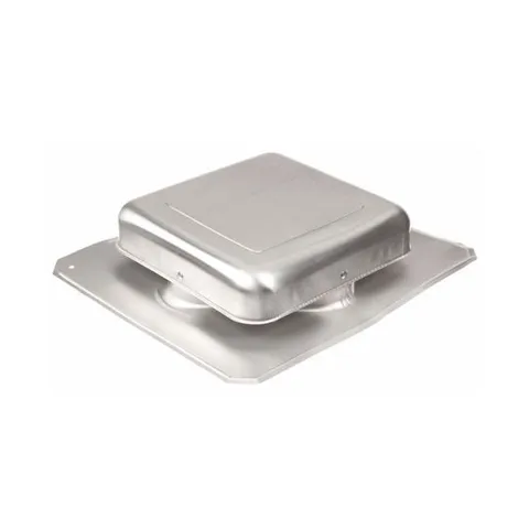 MasterFlow Square-Top Aluminum Roof Louver R50A