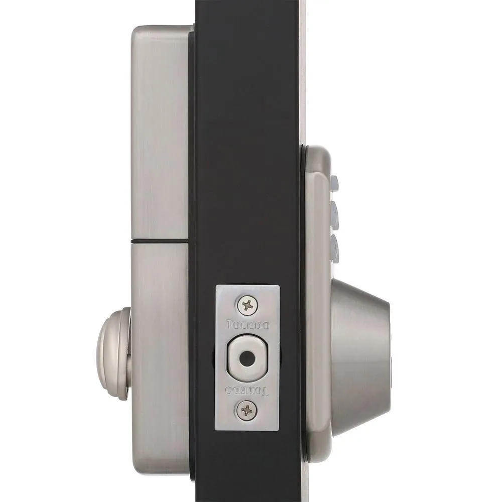 Electronic Stainless Steel Deadbolt with Remote Control, photo 3 of 8