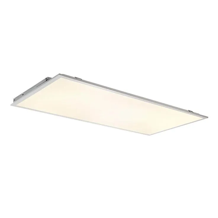 Commercial Electric 2 ft. x 4 ft. 500 Watt Equivalent Integrated LED White Troffer Light 3 CCT with up to 5500 Lumen Select, photo 4 of 11