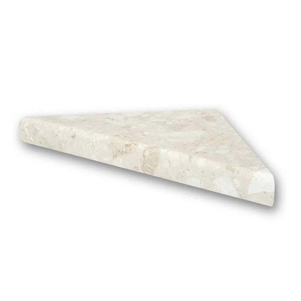 15 in. Corner Shelf Niche in Calacatta White, photo 4 of 22
