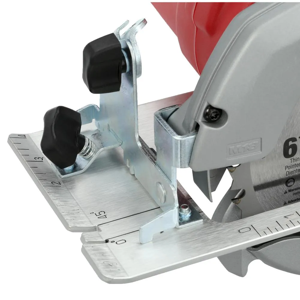 M18 18-Volt Lithium-Ion Cordless 6-1/2 in. Circular Saw W/ M18 Starter Kit (1) 5.0Ah Battery & Charger, photo 4 of 13