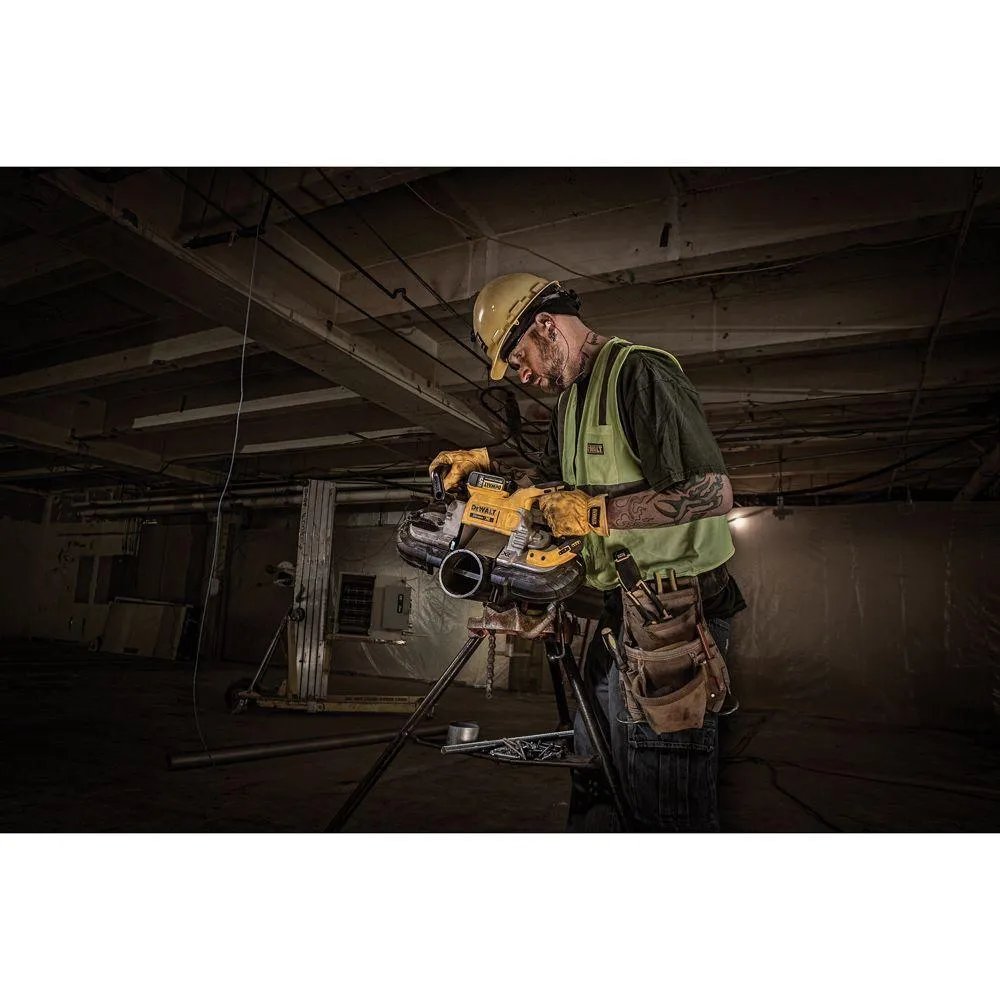 DEWALT 20V MAX Li-Ion Cordless Band Saw (Tool-Only) with 1-1/2 in. Die Grinder (Tool-Only), 2 Batteries 5.0Ah, Charger and Bag, photo 13 of 21