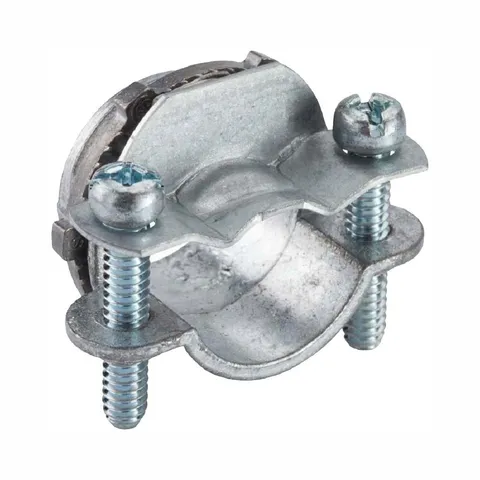 3/8 in. Non-Metallic Twin Screw Clamp Connectors (100-Pack)