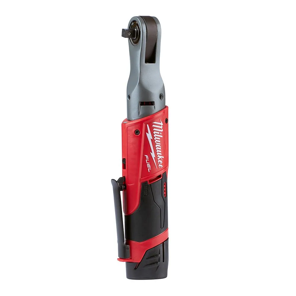 M12 FUEL 12-Volt Lithium-Ion Brushless Cordless Stubby 3/8 in. Impact Wrench & Ratchet Combo Kit (2-Tool), photo 5 of 13