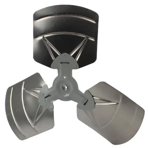 36G80 3-Blade Fan Assembly, 24" Diameter, 1/2" Bore Motor