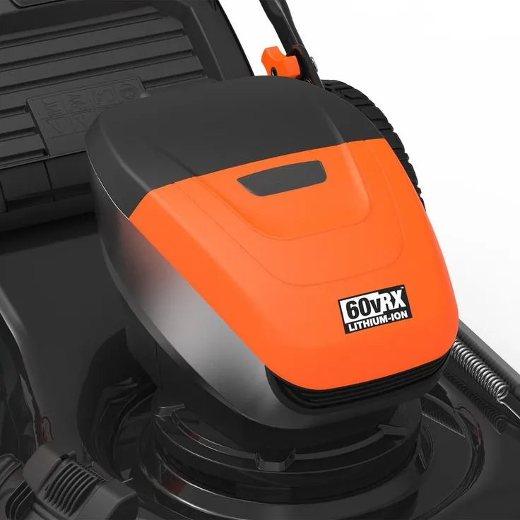 YARD FORCE 20 in. 60-Volt Cordless Brushless Lithium-ion 4.0Ah Walk Behind RWD Self-Propelled Mower, Battery, Fast Charger Included, photo 8 of 9