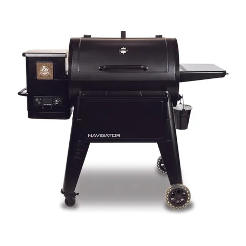 Navigator 850G Wood Pellet Grill Black