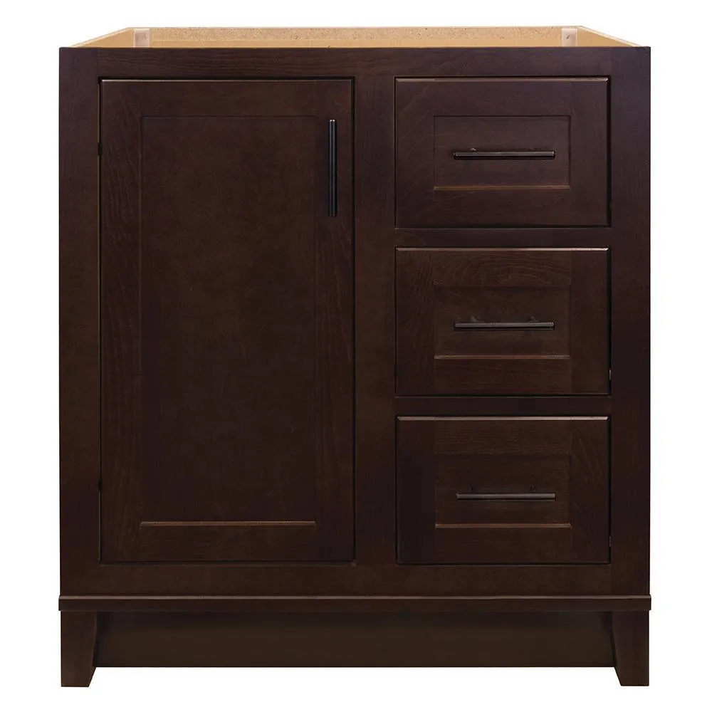 Kinghurst 48 in. W x 21 in. x 33.5 in. H D Bathroom Vanity Cabinet Only in White, photo 15 of 24