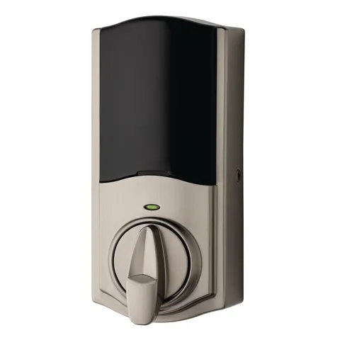 Kevo Convert Smart Lock Satin Nickel Conversion Kit Featuring Bluetooth Technology