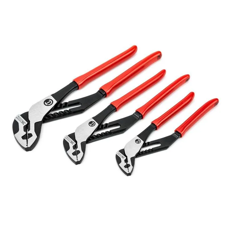 Crescent Z2 K9 Straight Jaw Tongue and Groove Plier Set with Dipped Grips (3-Piece), photo 6 of 10