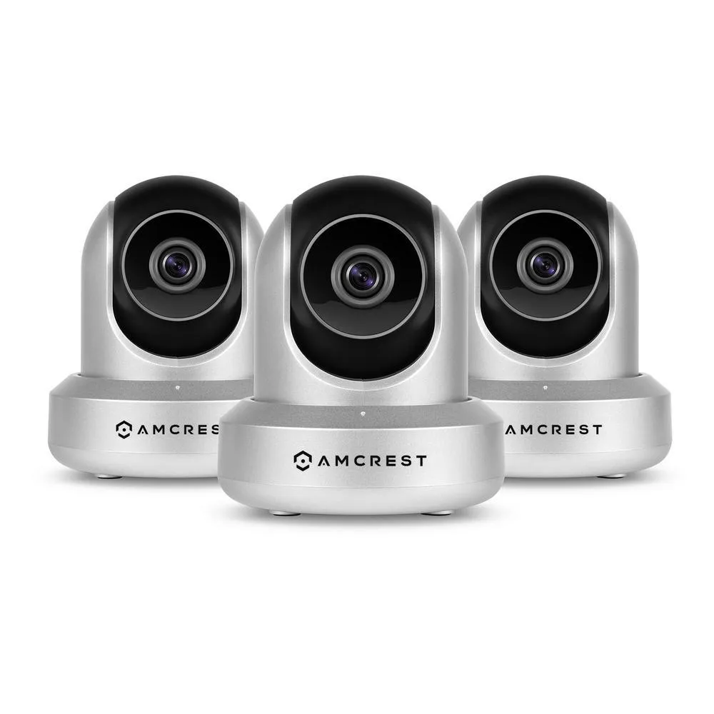 ProHD 1080p Wi-Fi Wireless IP Security Camera 1920TVL, Pan/Tilt, Night Vision, 2-Way Audio, Silver, photo 8 of 8