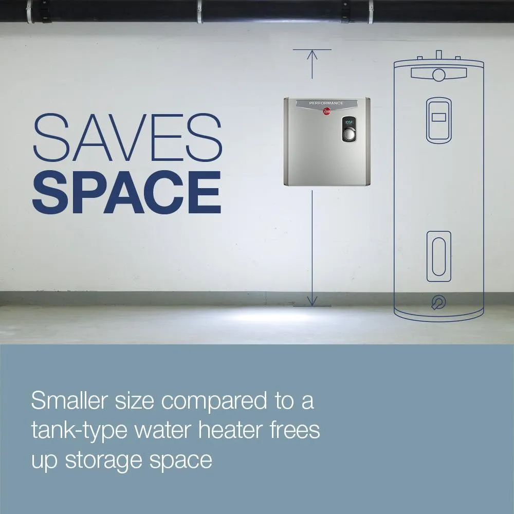 Performance 3.5 kW 0.68 GPM Point-Of-Use Tankless Electric Water Heater, photo 4 of 16