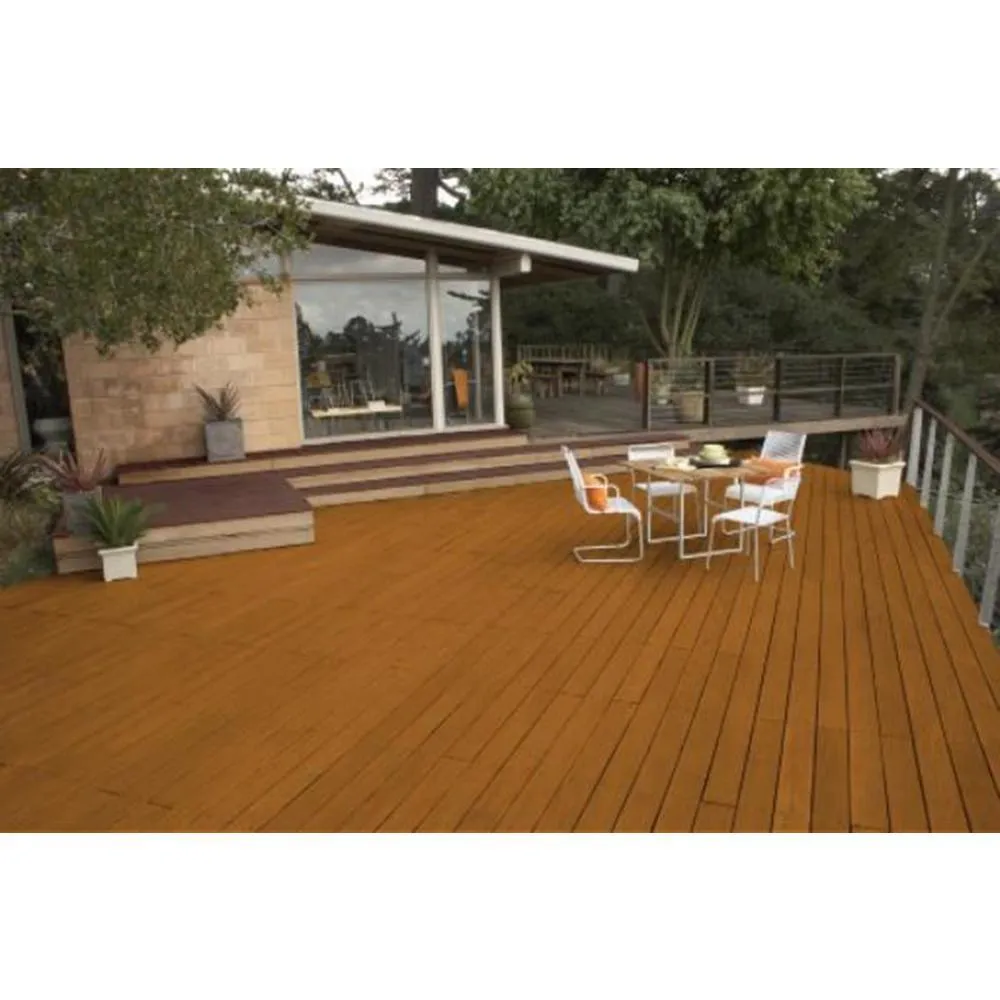 BEHR PREMIUM 5 gal. Clear Transparent Waterproofing Exterior Wood Finish, photo 5 of 13