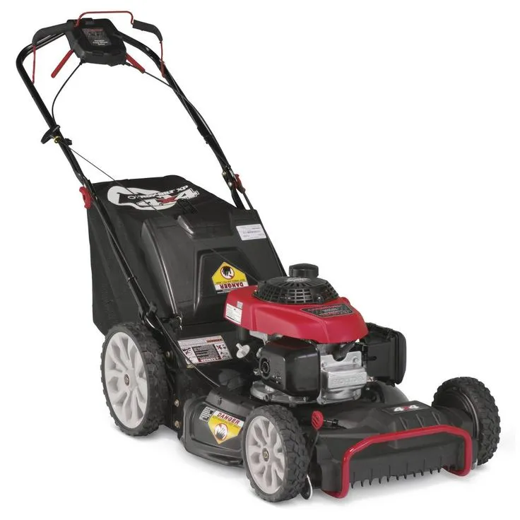 Troy-Bilt XP 21 in. 190 cc Honda Gas Walk Behind Self Propelled Lawn Mower with High Rear Wheels, 3-in-1 TriAction Cutting System, photo 7 of 7