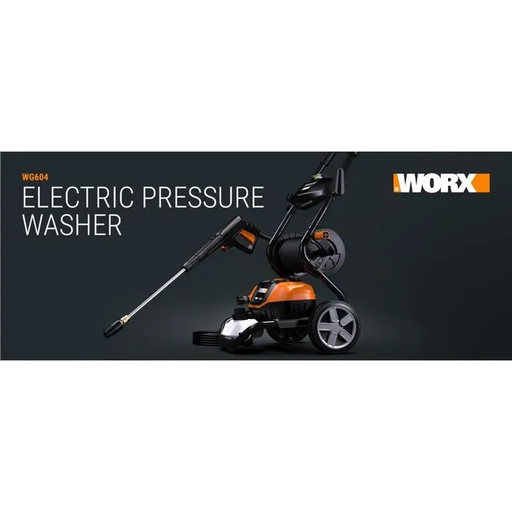 Worx 1600 PSI 1.3 GPM 13 Amp Cold Water Electric Pressure Washer, Portable with Soap Tank, photo 3 of 8