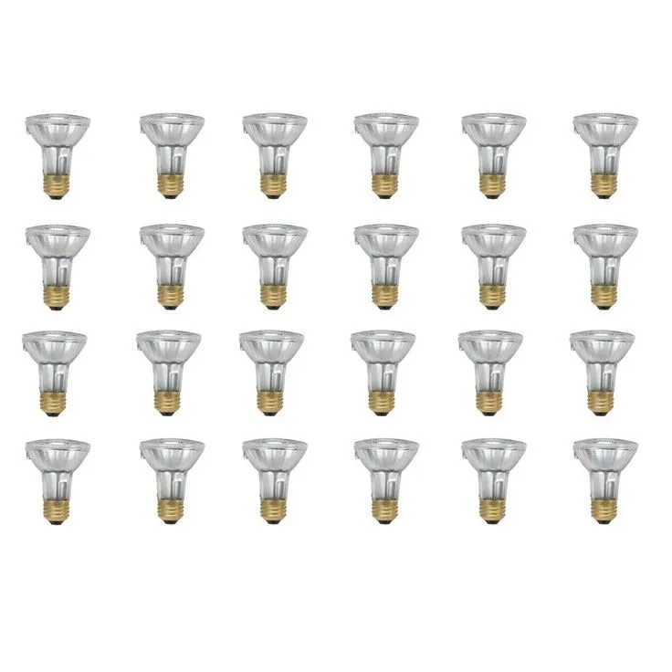 Philips 50-Watt PAR20 Equivalent Halogen Indoor/Outdoor Flood Light Bulb (24-Pack), photo 3 of 3