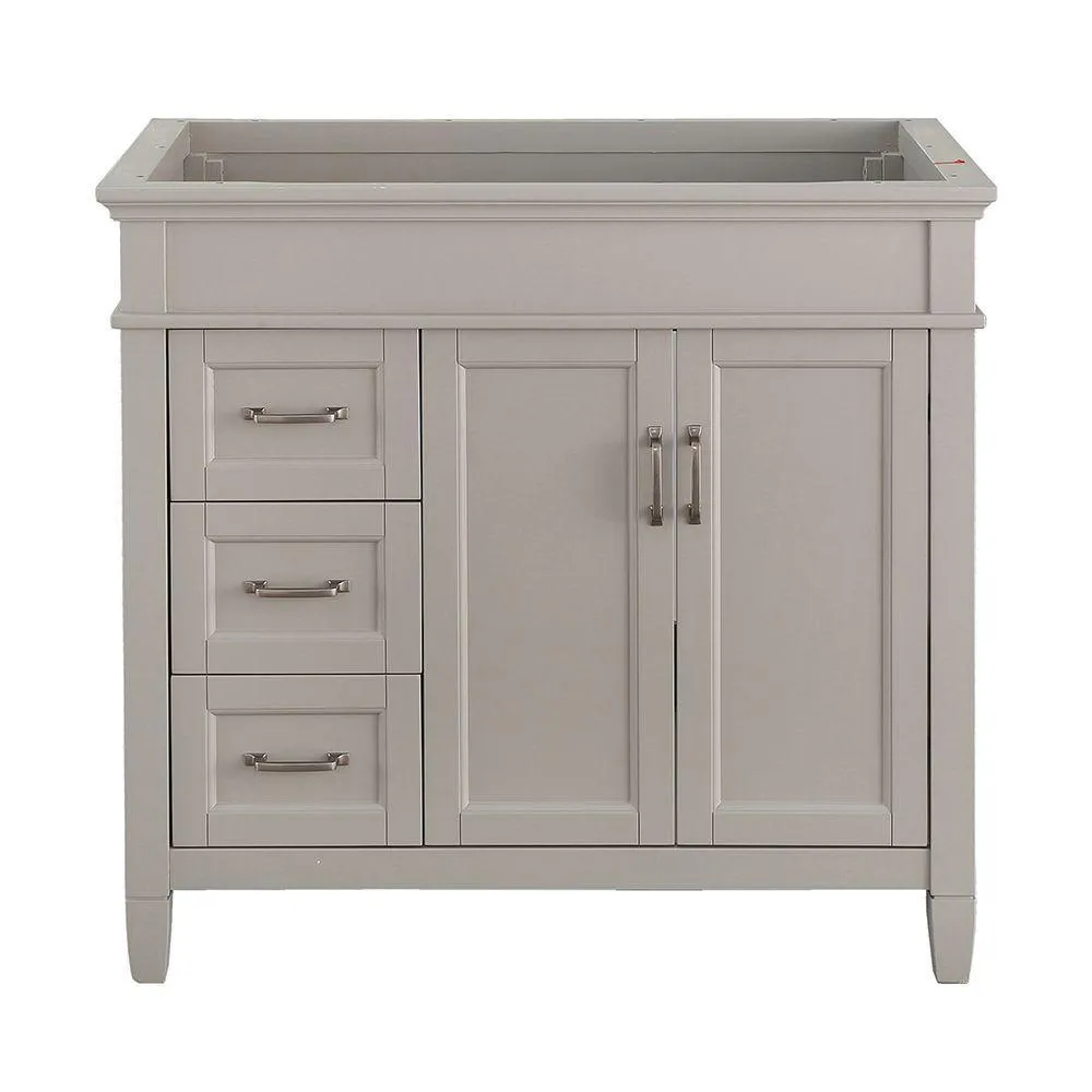 Ashburn 48 in. W Bath Vanity Cabinet Only in Mahogany, photo 14 of 26